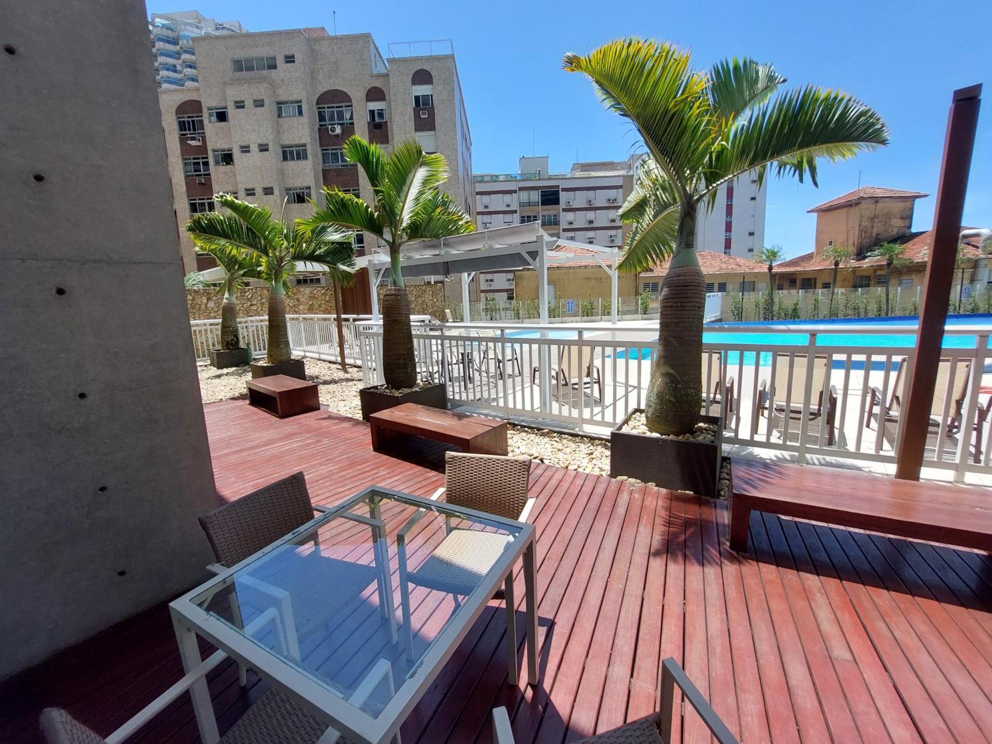 Book Santos —Unlimited 1413 — Modernidade E Arte Apartment ภายนอก รูปภาพ