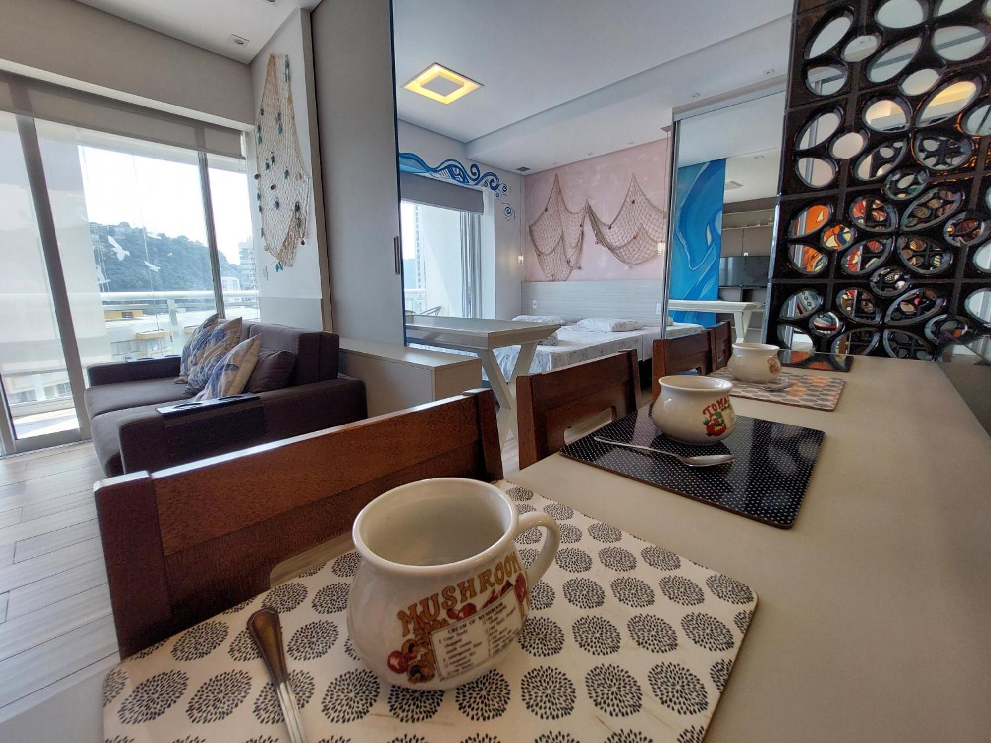 Book Santos —Unlimited 1413 — Modernidade E Arte Apartment ภายนอก รูปภาพ